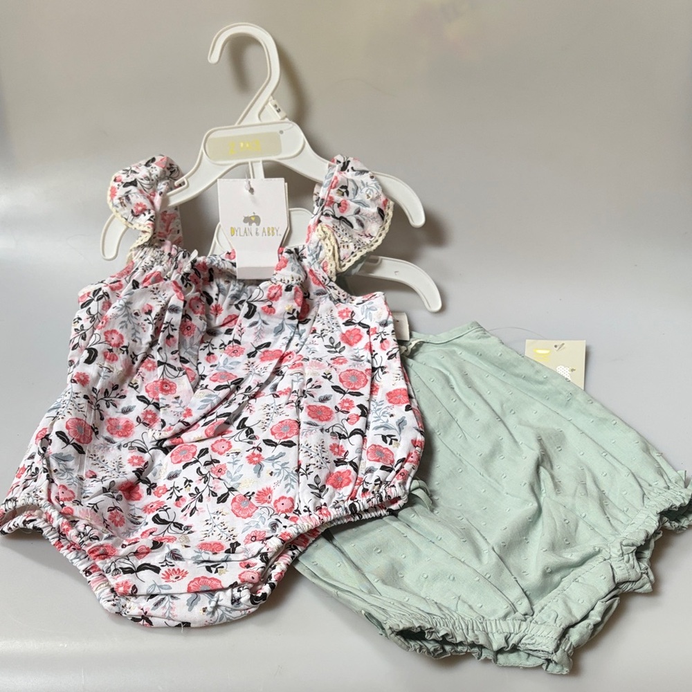 Floral Baby Romper